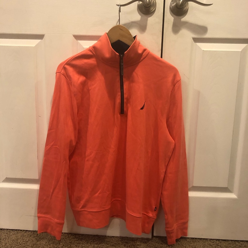 Nautica 1/4 Zip Long Sleeve Pull Over